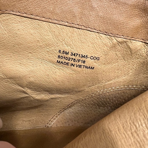 Frye Women’s Jennifer Ankle Boot Brown Leather Size 6.5 - Picture 6 of 8